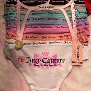 7 pack juicy couture underwear